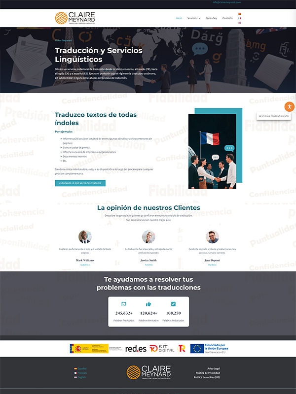 Traducciones Claire Meynard